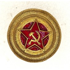 Кокарда генералов Красной Армии и войск НКВД, комиссаров НКВД, обр .1943 г.